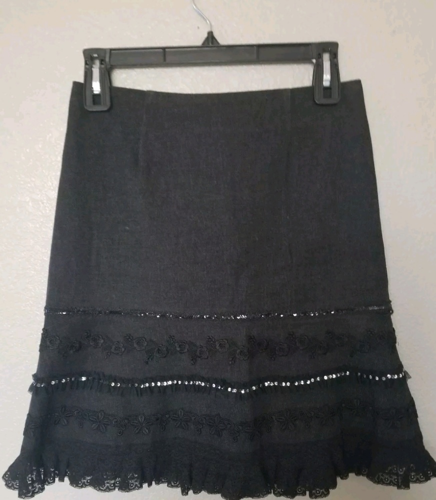 Nanette Lepore Black Skirt